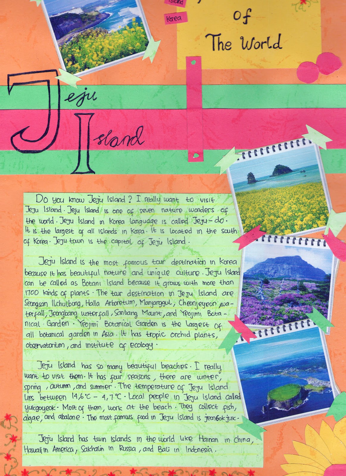 Descriptive Text Simple Summer