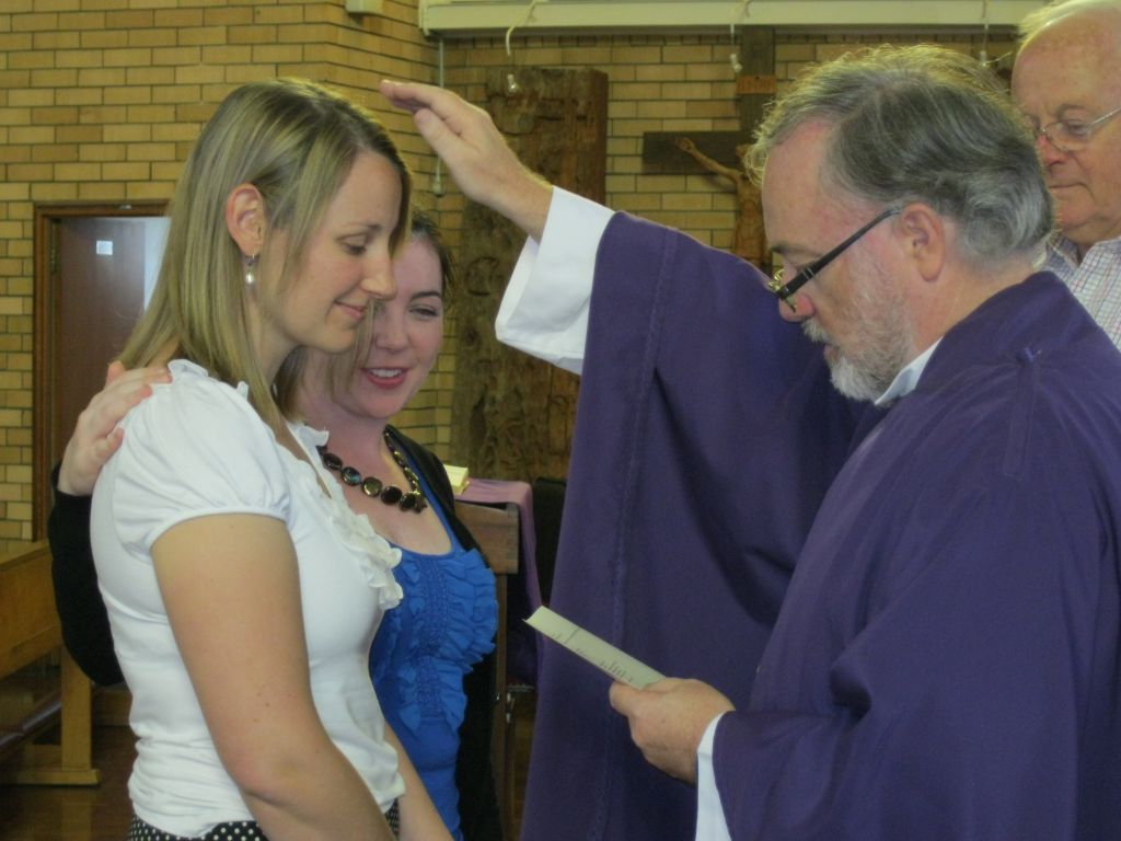 This is in the thick of it, being confirmed, with my Sponsor (AKA Bridesmaid ... This is in the thick of it, being confirmed, with my Sponsor (AKA Bridesmaid ...