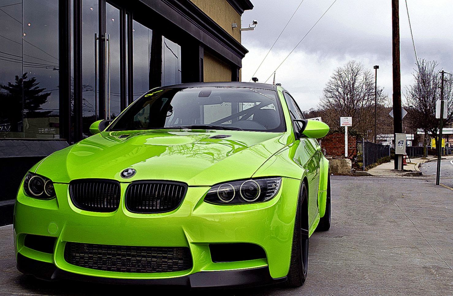 BMW M3 E92 Green wallpapers BMW M3 E92 Green wallpapers