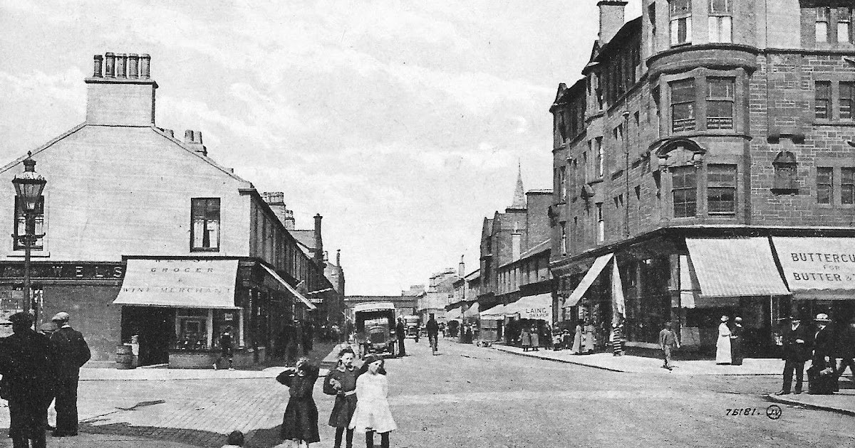 Tour Scotland Photographs Old Photographs Portland Street Troon Scotland