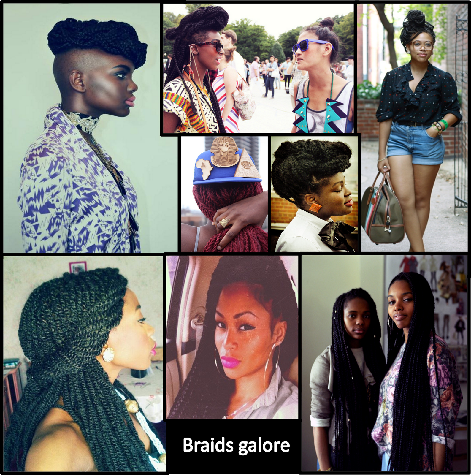 Easy Braided Hairstyles For Little Black Girls Braids galore