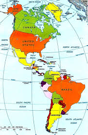 aprendo sobre las ciencias sociales mapa de centro y sur america