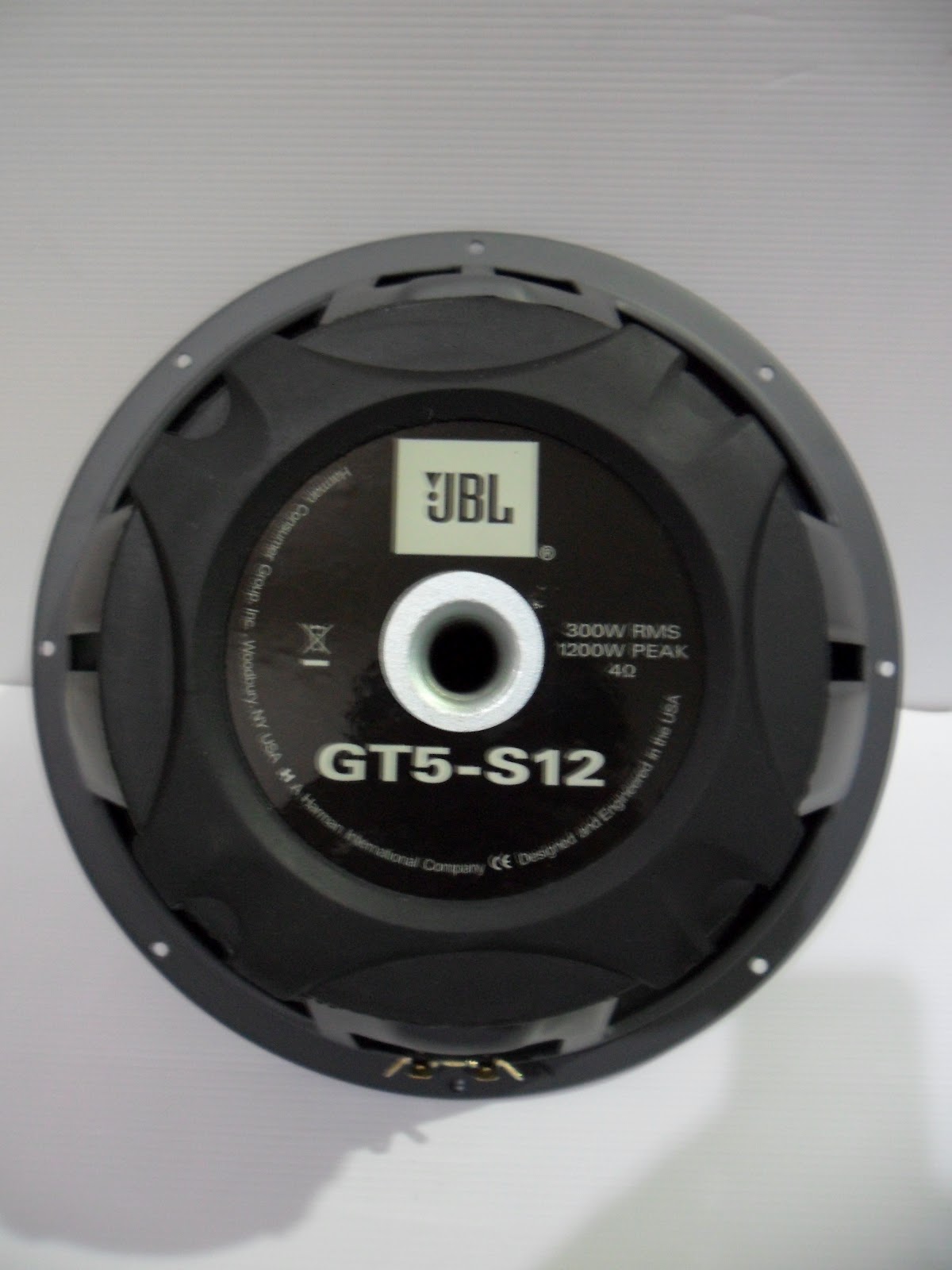 AutoVec Trading Singapore JBL GT5S12 1200W 12inci High Power Subwoofer