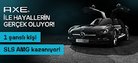 Axe Çekiliş Kampanyası - AXE Mercedes SLS AMG Otomobil Çekilişi Axe-Çekiliş-Kampanyası-AXE-Mercedes-SLS-AMG-Otomobil-Çekilişi