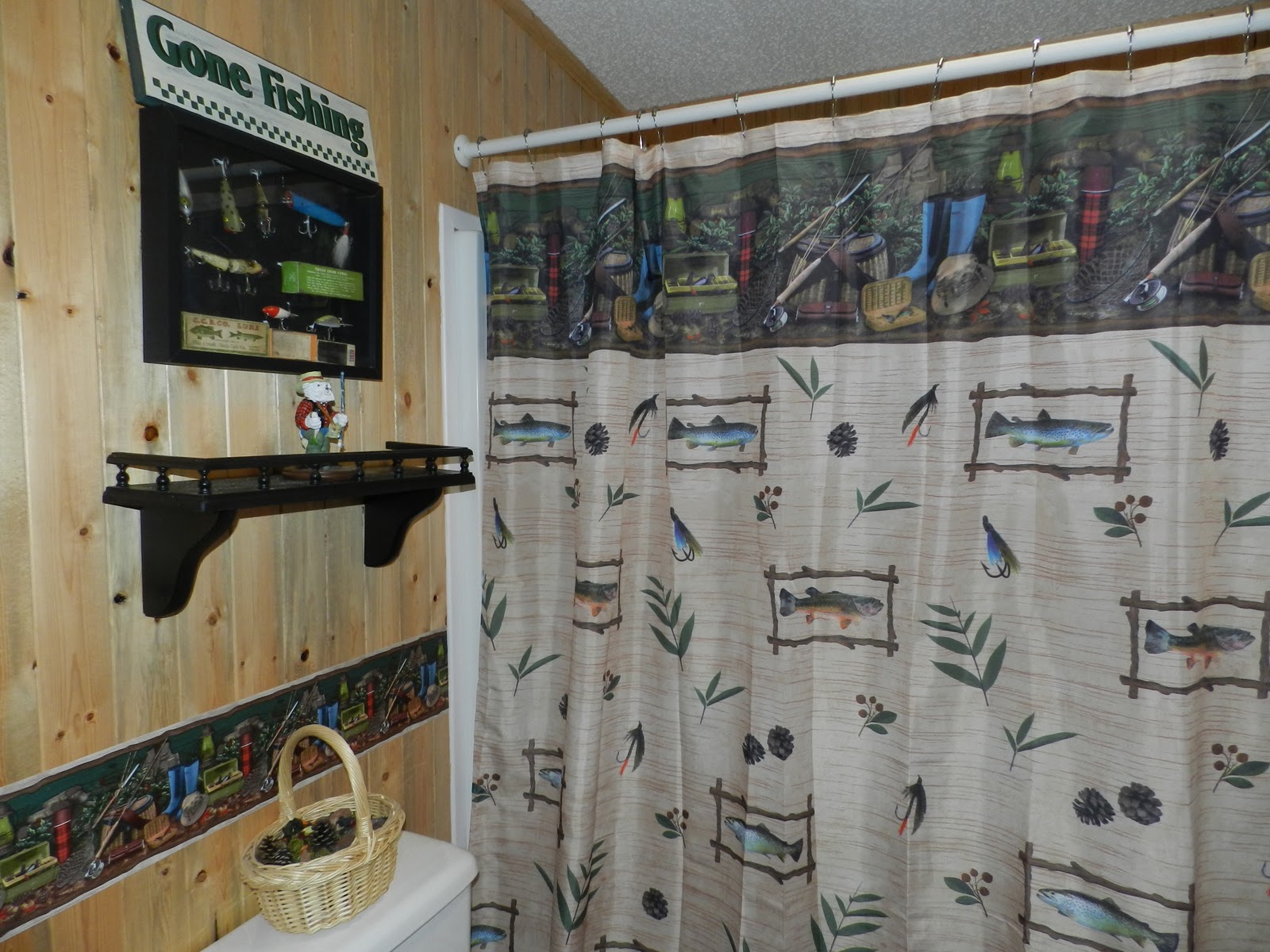 SweetPepperRose Gone Fishing Theme Bathroom