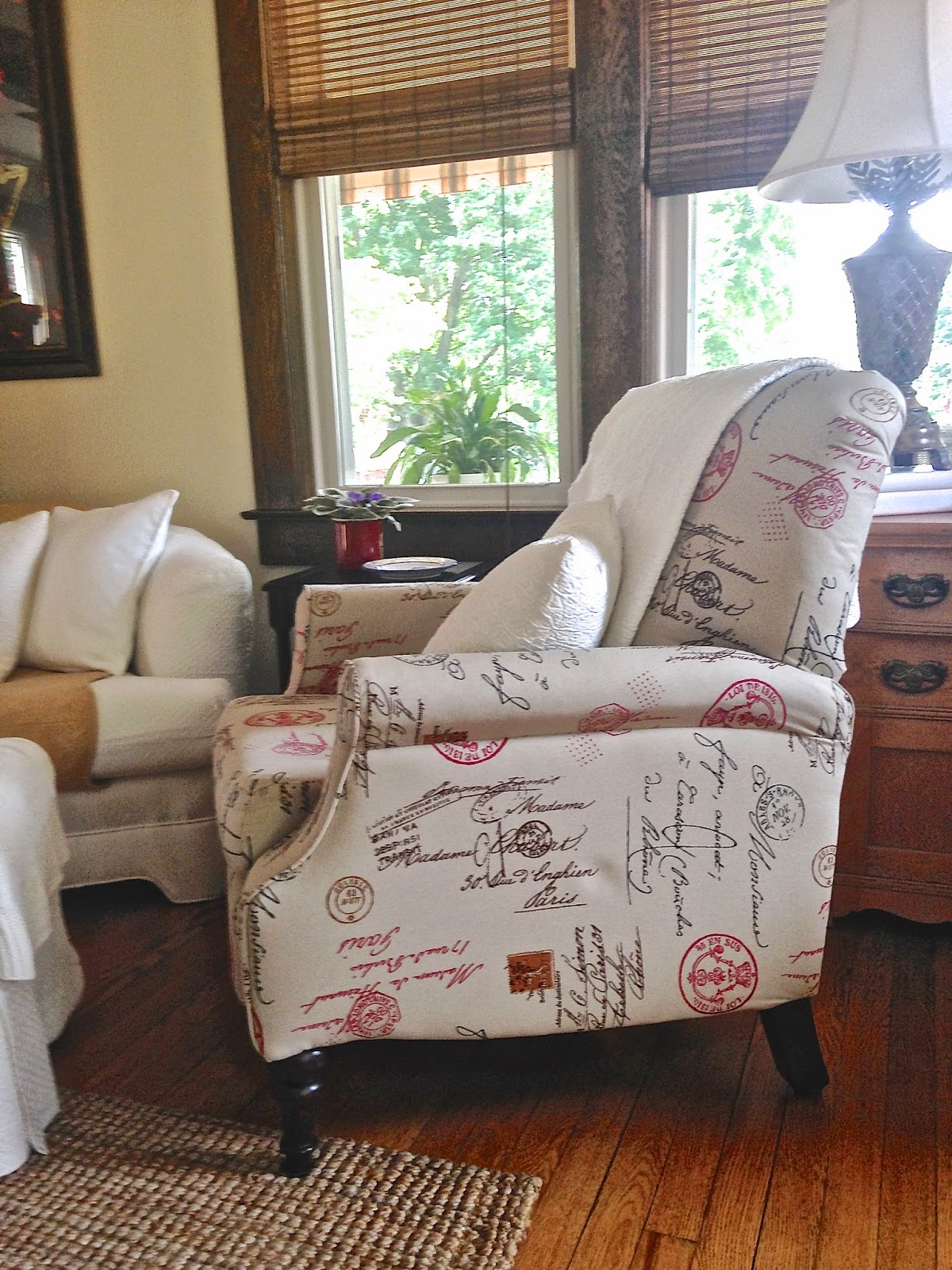 Days at Buttermilk Cottage My New "Knitting" Chair!