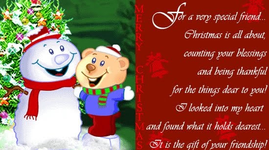 Friendship Cards: Christmas Cards for Friends, Christmas Friendship Cards