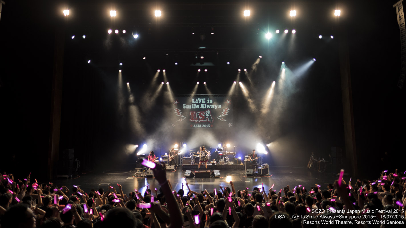 Crispyegg Lisa Live Is Smile Always Singapore 15 Concert
