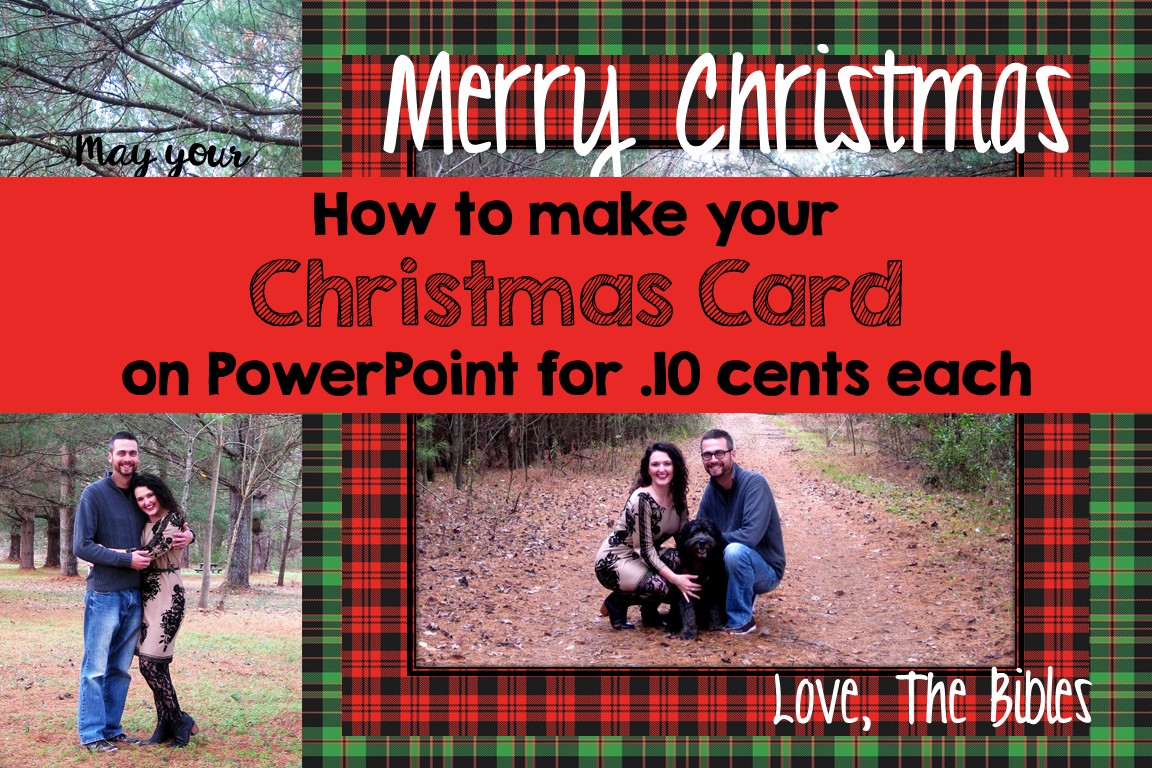 powerpoint christmas card