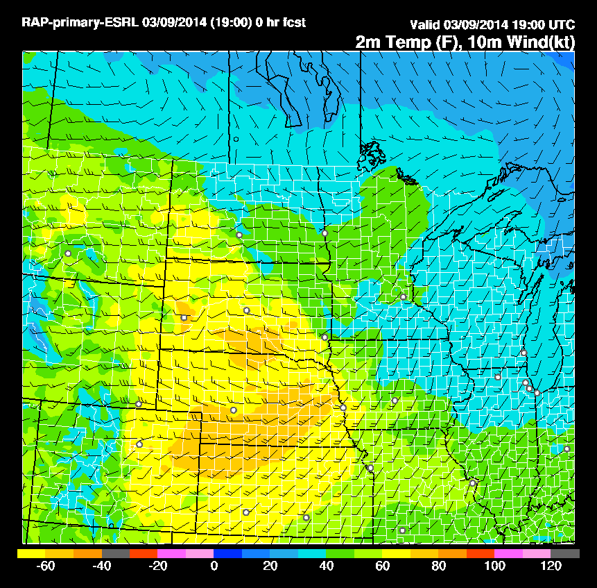 Temperature and precipitation report for Duluth, MN (Airport location)