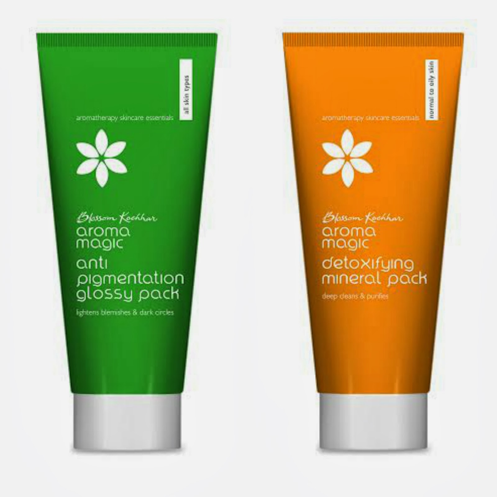 Blossom Kochhar Aroma Magic launches of its New range of Face packs