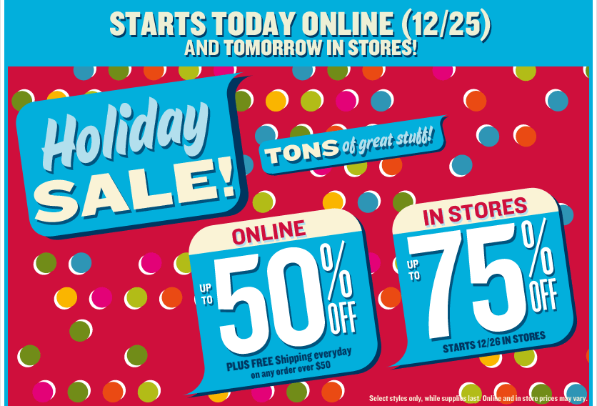 Old Navy After-Christmas sale 2011: Save up to 75% in stores beginning ... Old Navy After-Christmas sale 2011: Save up to 75% in stores beginning ...
