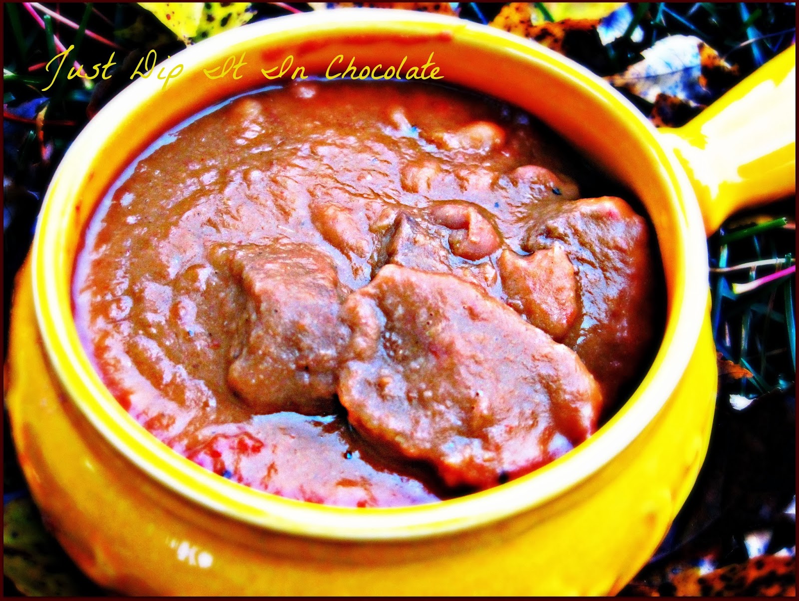 Just Dip It In Chocolate Bean and Chorizo Crock Pot Soup Recipe