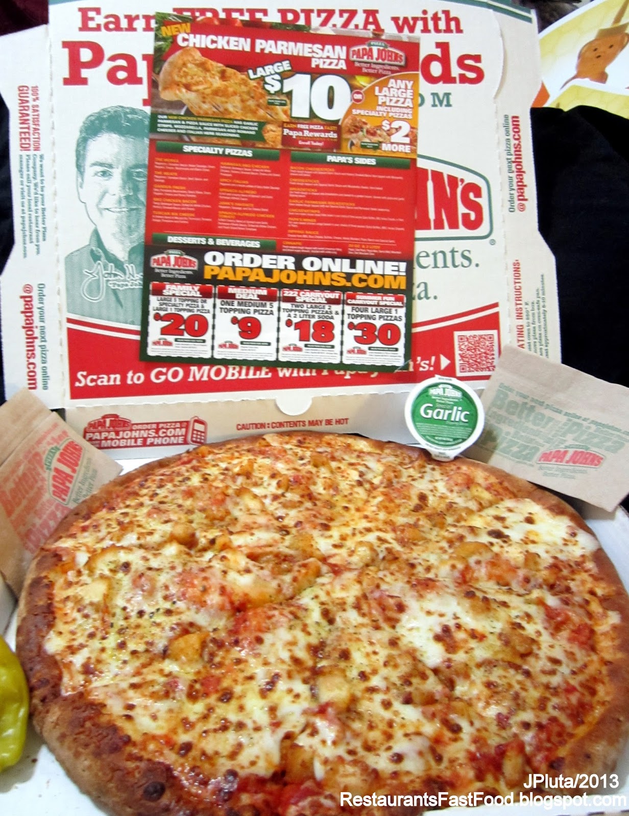 Restaurant Fast Food Menu Mcdonald S Dq Bk Hamburger Pizza Mexican Taco Bbq Chicken Seafood Chinese Papa John S Pizza Waycross Georgia Memorial Drive Papa John S Pizza Delivery Store Ware County Waycross Ga