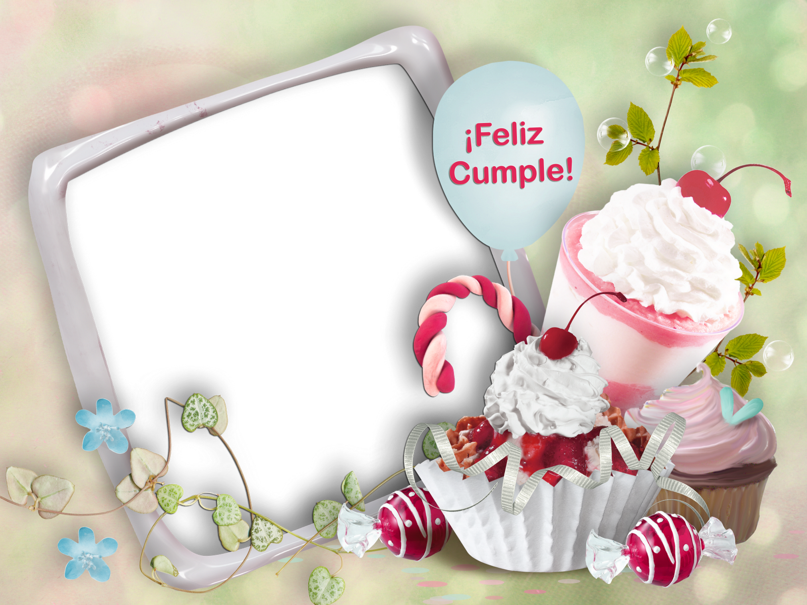 Templates, cliparts and more Birthday Frames