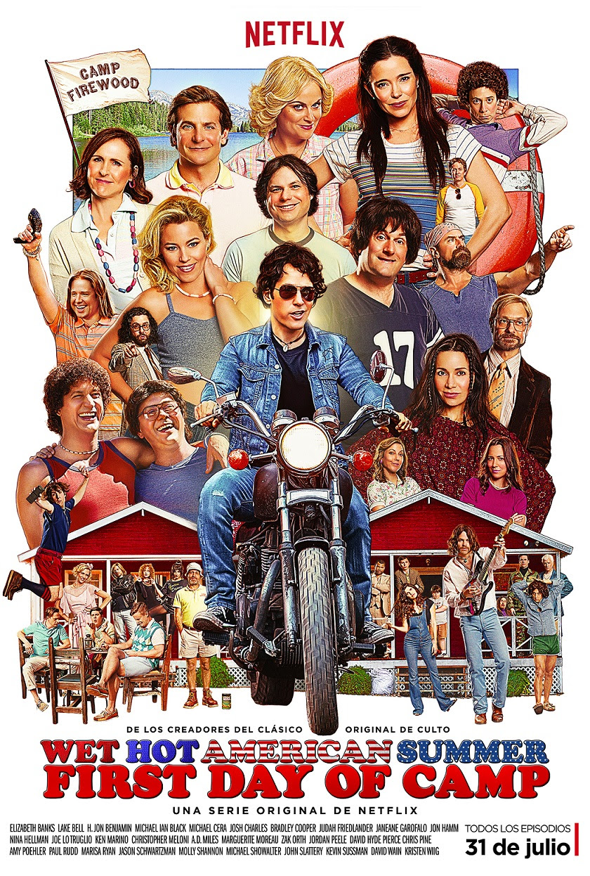 Primer tráiler para We Hot American Summer de Netflix - Series Yes! | Todo sobre Series