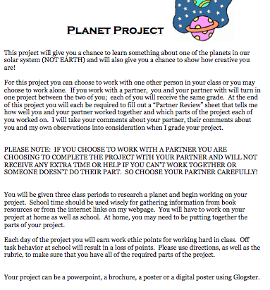 planets research paper planets research paper