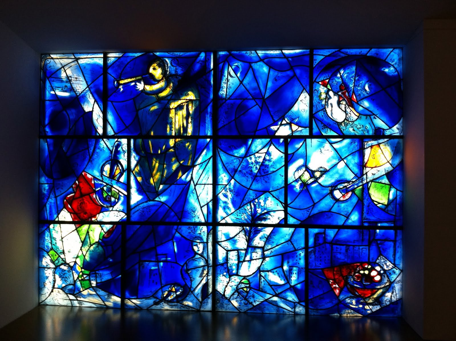 Diary of a Demented Stained Glass Store Owner Chagall Windows In Chicago