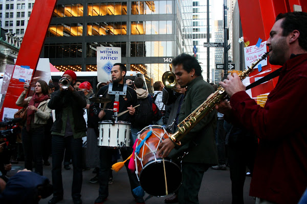Musicians at Occupy Wall Street