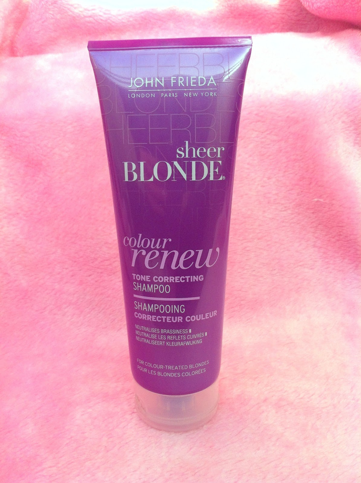 Chocolate E.Claire John Frieda tone correction shampoo