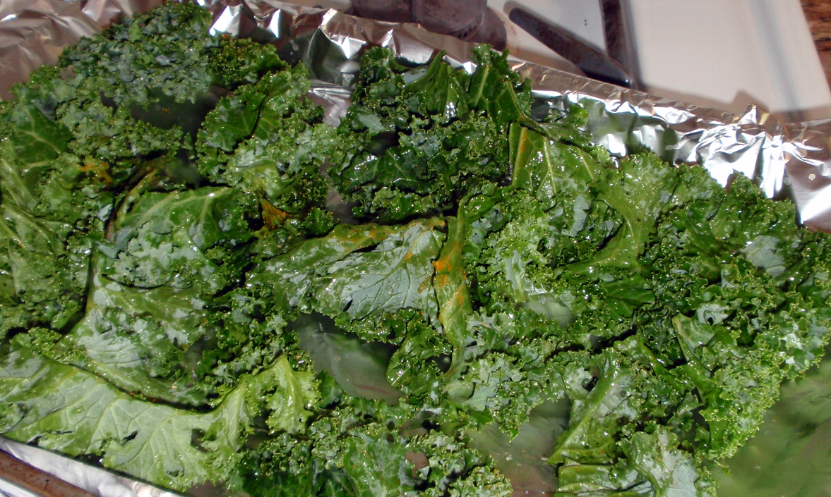My Great Challenge Make your own Kale Chips Super Healthy Food