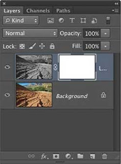 layers panels strategi untuk membuat layer mask, belajar photoshop, photoshop pemula, layer mask, gradient