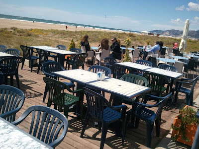 Snack bar beside Castelldefels beach Snack bar beside Castelldefels beach