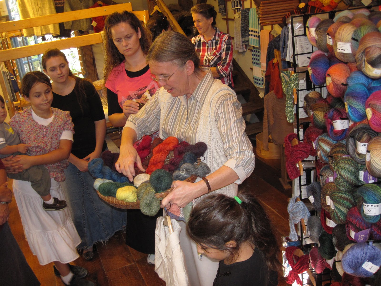 An Expat Family and Their Adventures Homestead Heritage Fiber Crafts