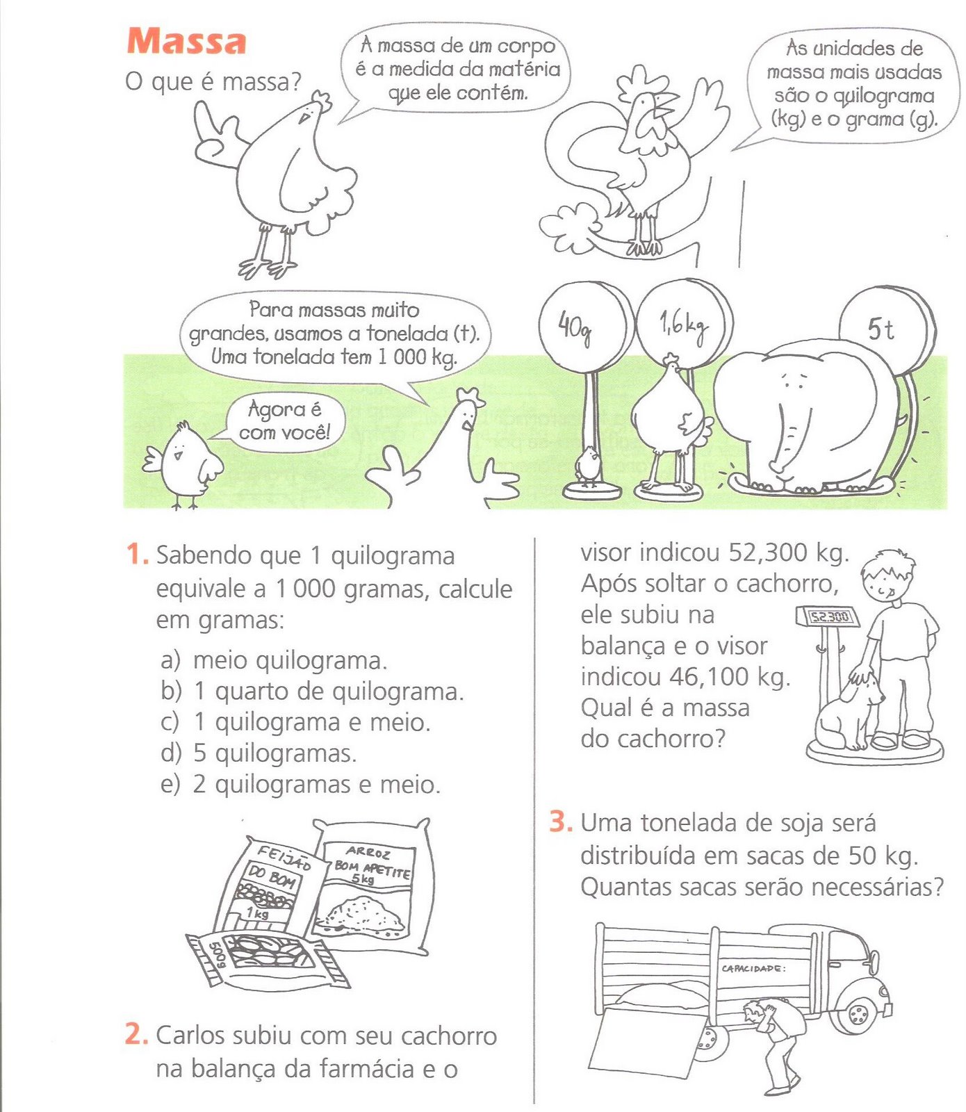 Exercicios De Matematica Grandezas E Medidas 5 Ano - EDUCA