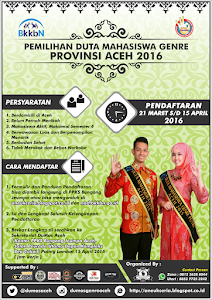 Pemilihan Duta Mahasiswa GenRe Aceh 2016