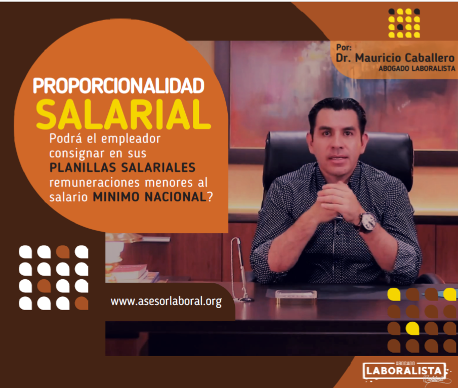 PROPORCIONALIDAD SALARIAL