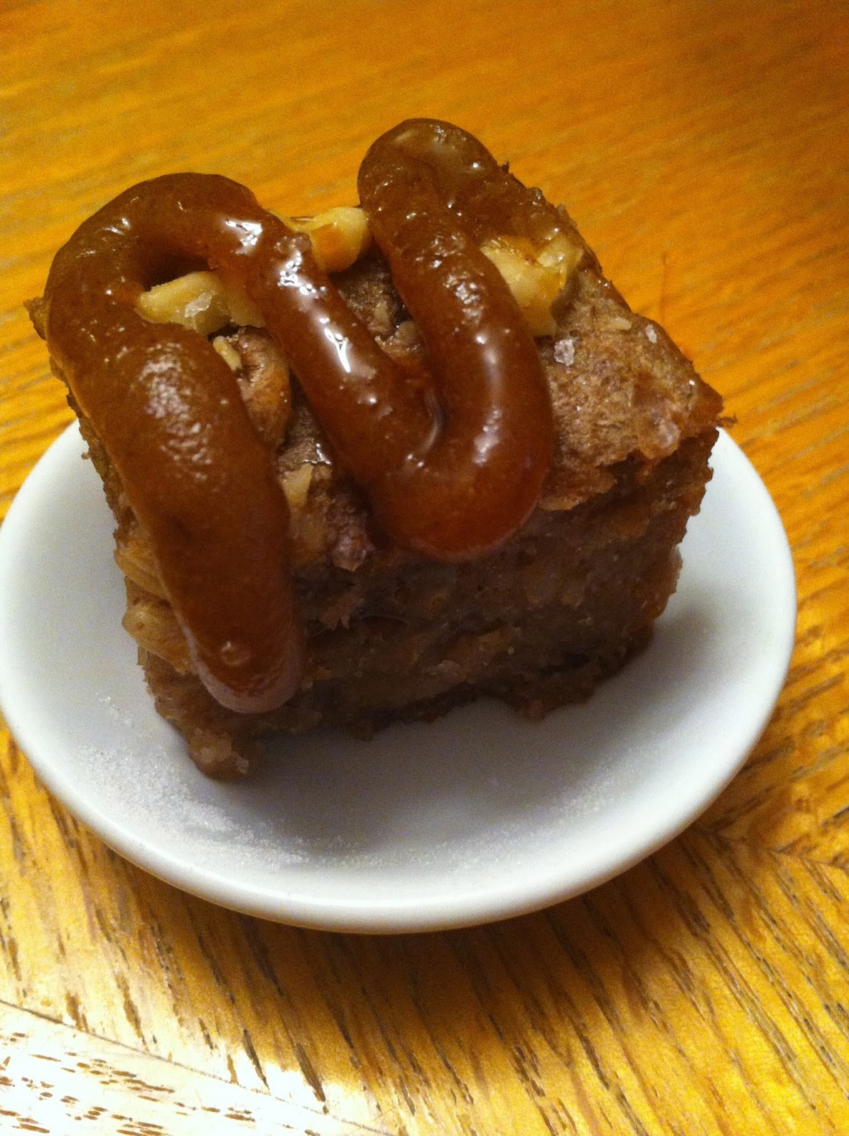 Natalyn in the Raw Multigrain Banana Bread Pudding Squares with