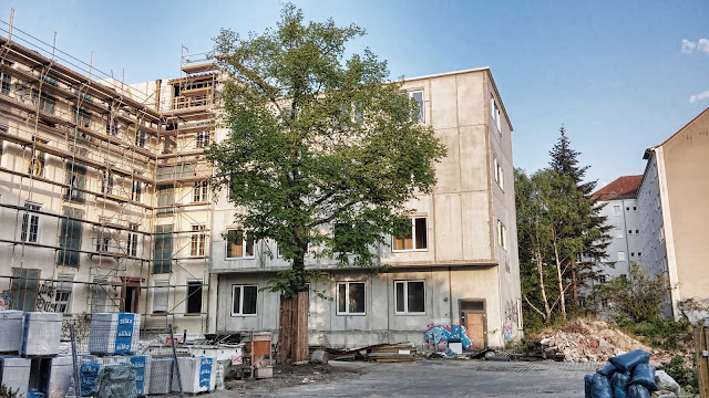 Baustelle Krankenhaus, Danziger Straße 77, 10405 Berlin, 19.04.2014