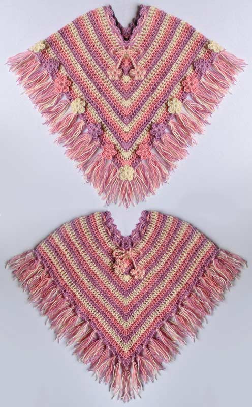 free knitting pattern: childrens knitting shawl patterns