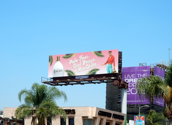 Rum Chata Summer 2015 billboard Cahuenga Boulevard Rum Chata Summer 2015 billboard