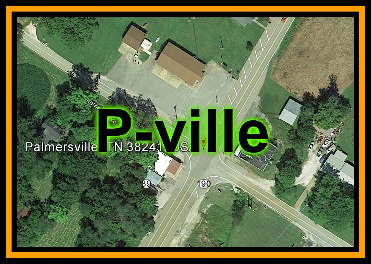 Palmersville Tennessee Google Earth Tour Downtown PVille