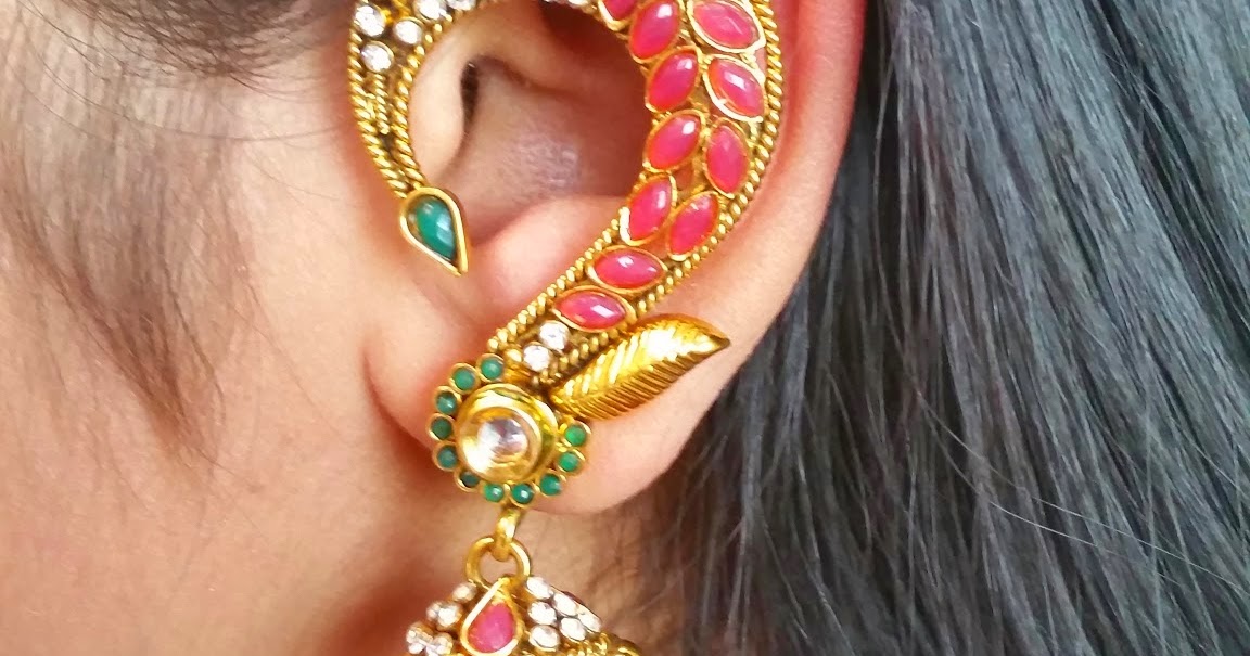 Wedding Planner Ear Cuff Kanpur earrings Latest trend in Indian