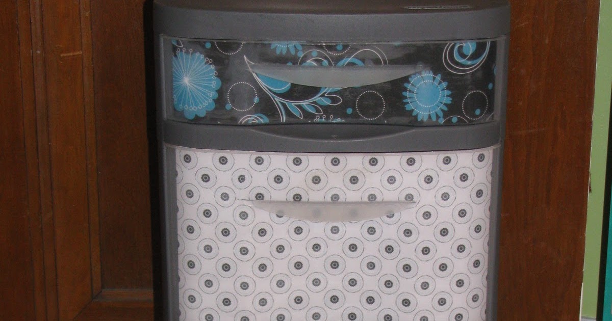 Simply Organized of NWA How to make plastic drawers look better