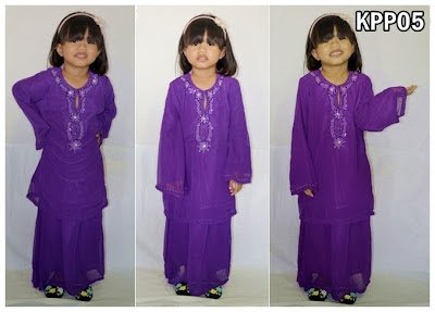 CutesCloset Baby Store and more: Baju Kurung Chiffon Kanak-kanak