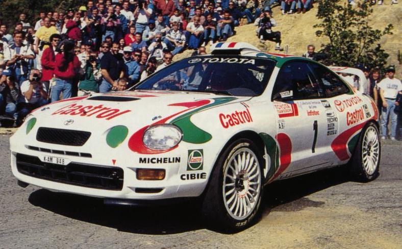 1995 1 Didier Auriol TOYOTA CELICA GT4 ST205