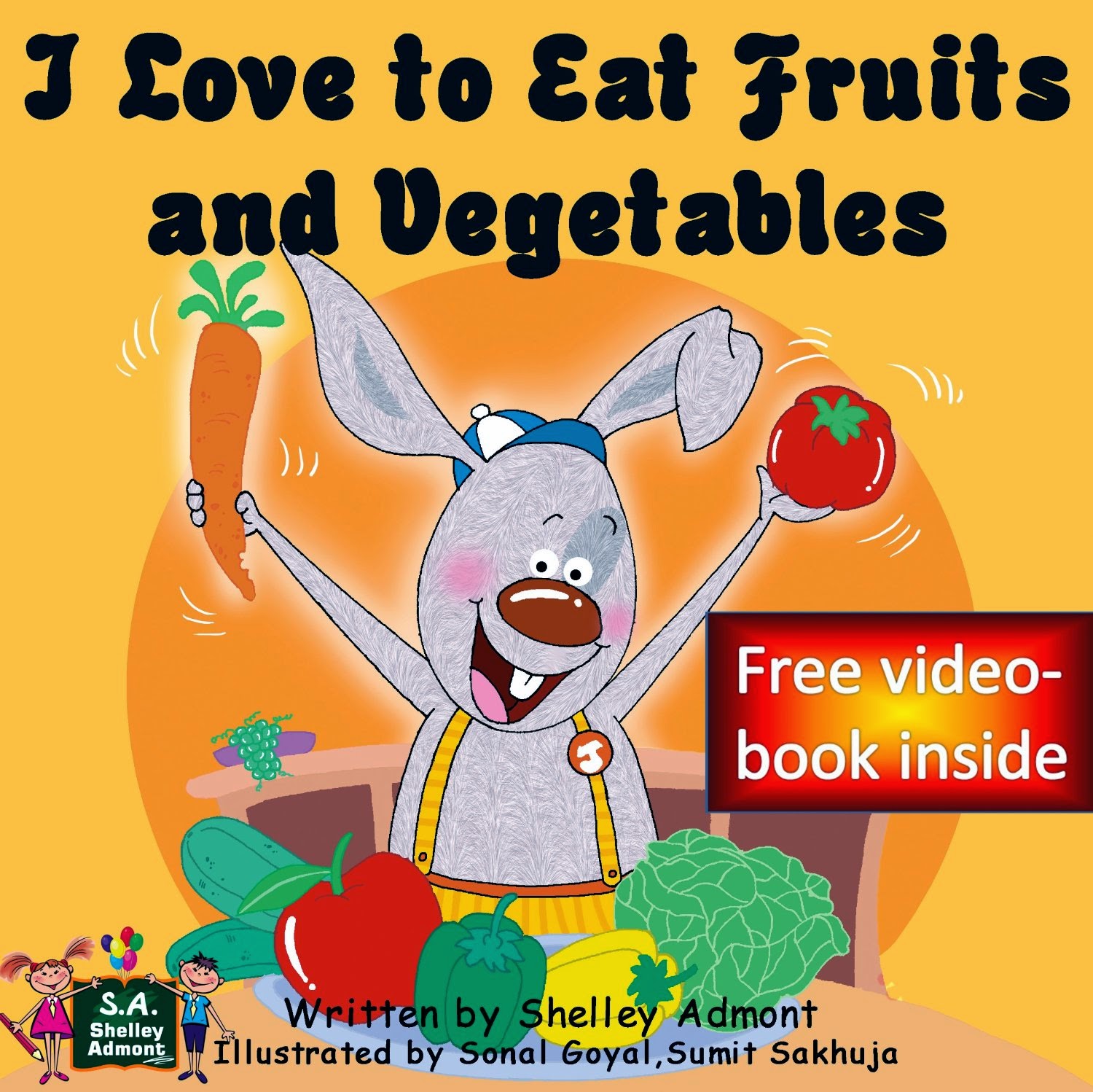 Best Free Children Books I Love to Eat Fruits and Vegetables