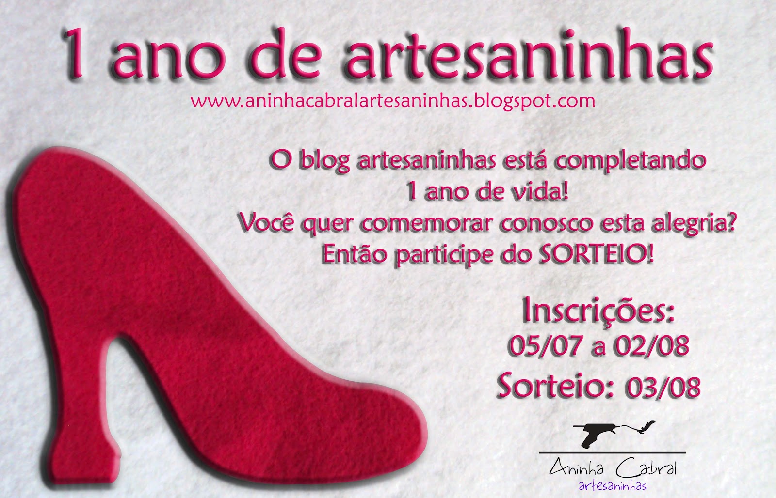 Inscrições até 02/08