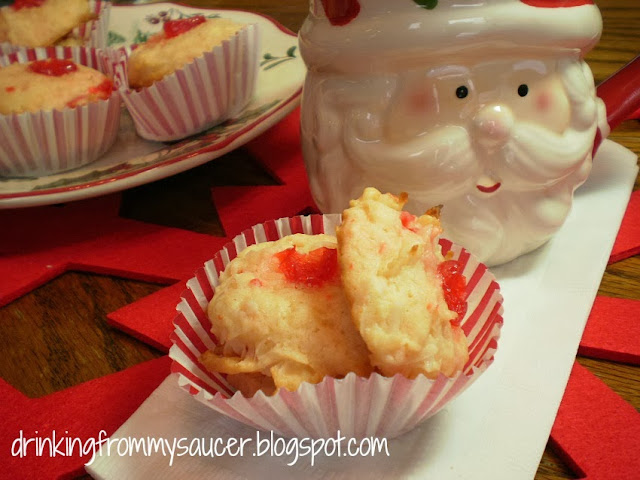 Drinking From My Saucer :: Recipe: Cherry Delight Cookies {and a Christmas Cookie Exchange!}