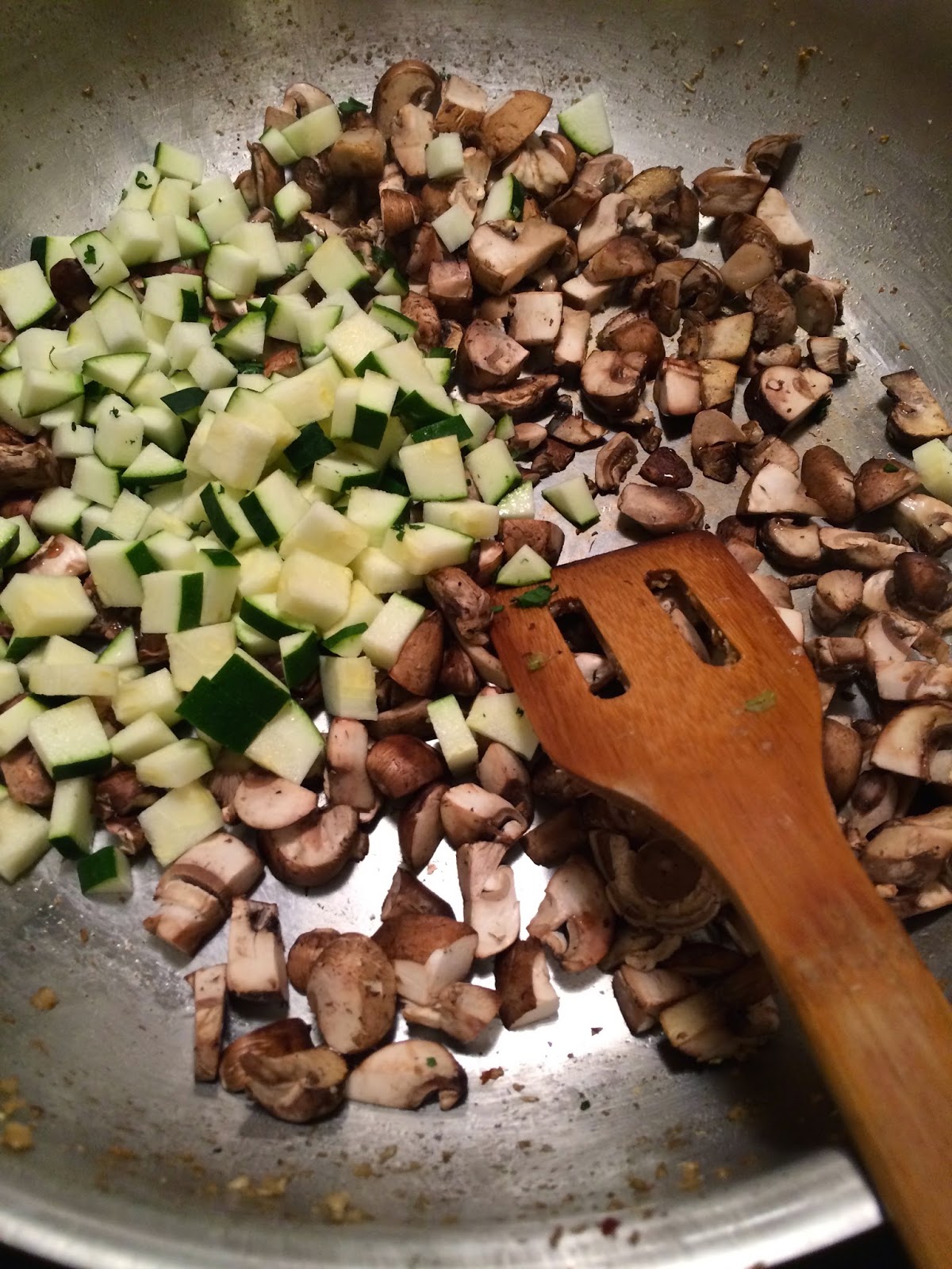 French Butter and Turkish Figs cauliflower "fried rice" from the folks