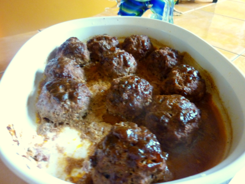 SPLENDID LOWCARBING BY JENNIFER ELOFF Microwave Meatballs (GF)