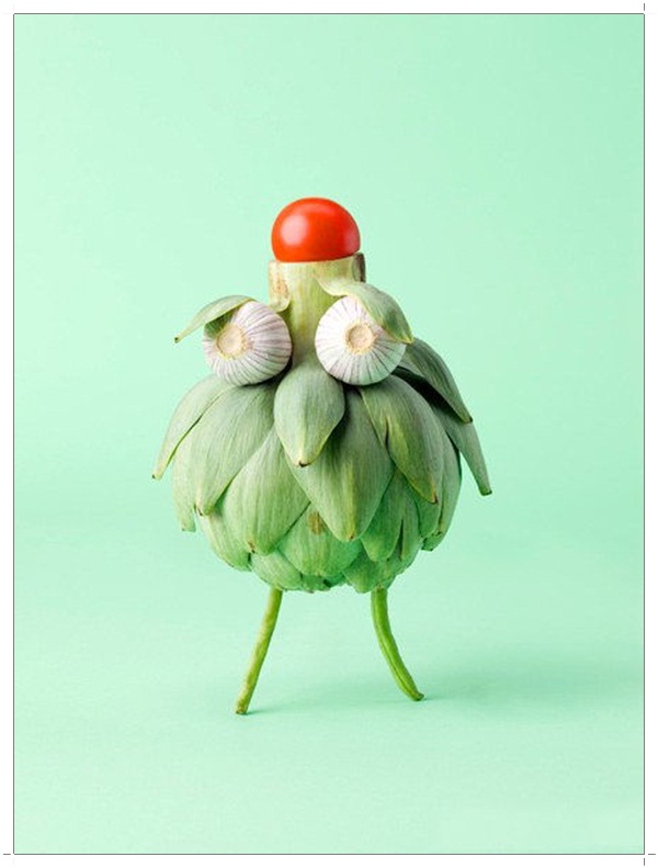 Amazing Fun Vegetable Sculptures of Carl