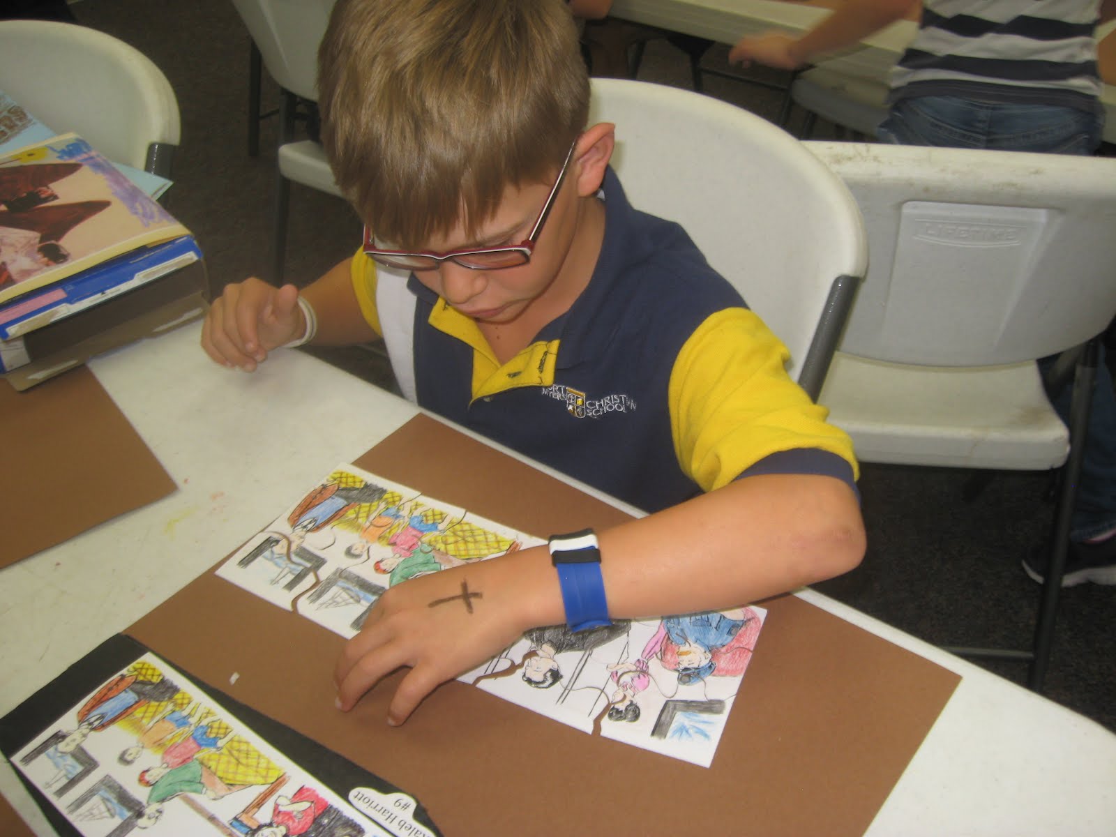 4 grade mystery book report picture