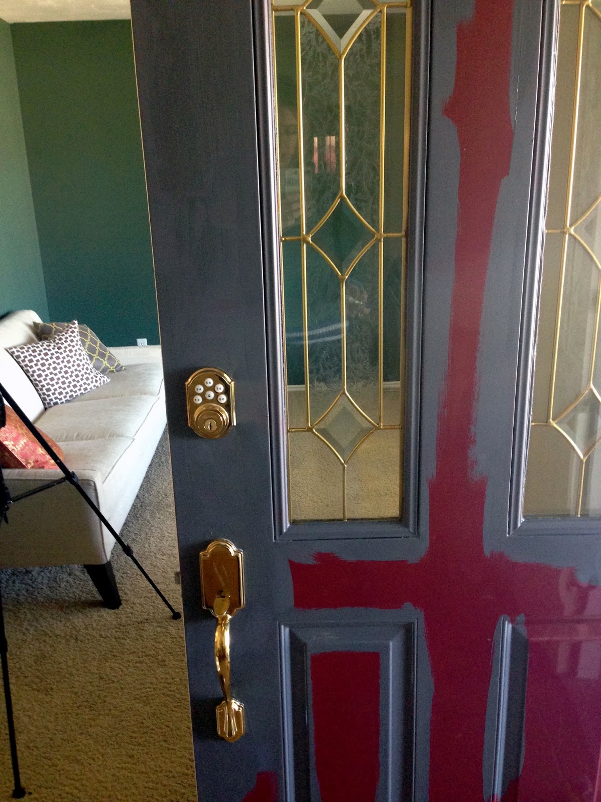 Onyx and the Front Door Chris Loves Julia