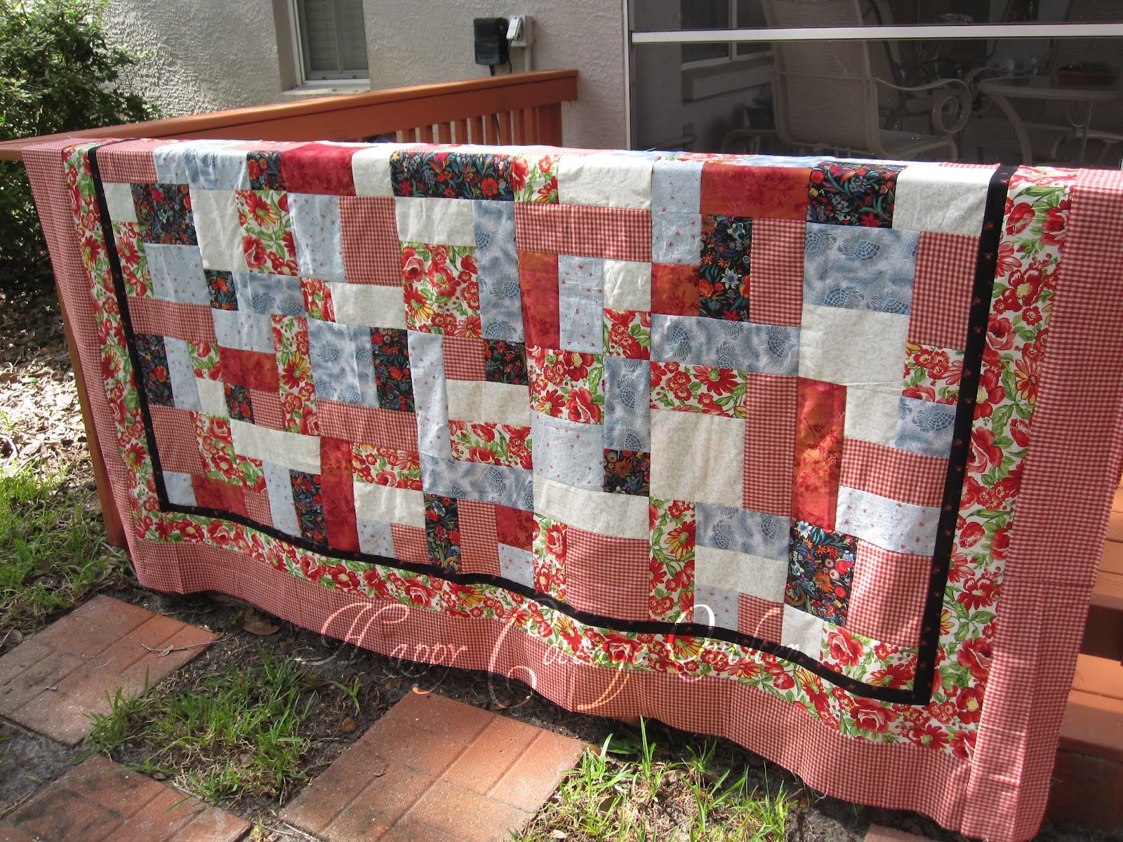 Happy Cottage Quilter Follow the Yellow Brick Road