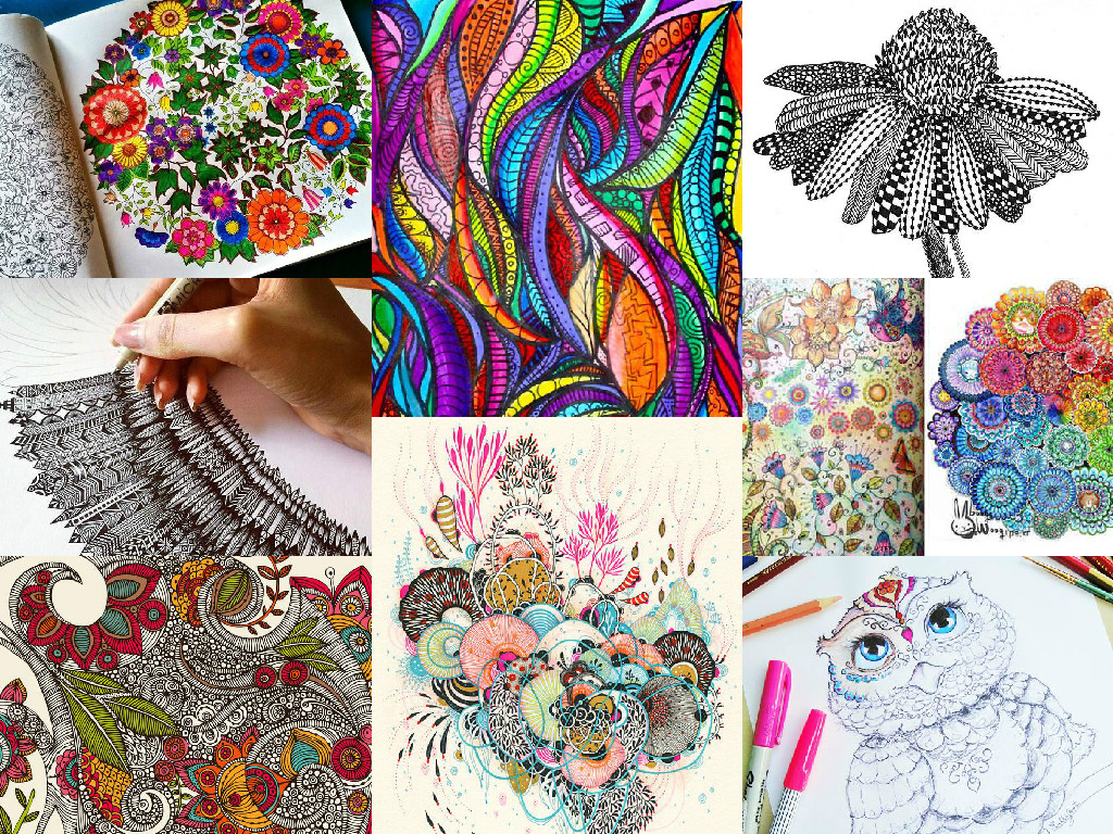 Colour Your World Happy Mindfulness Colouring Books